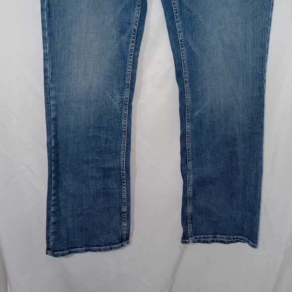 Silver Jeans Suki Flare Mid Rise Bootcut Denim Jeans Women’s 14/ L33 Stretch EUC - Picture 3 of 13
